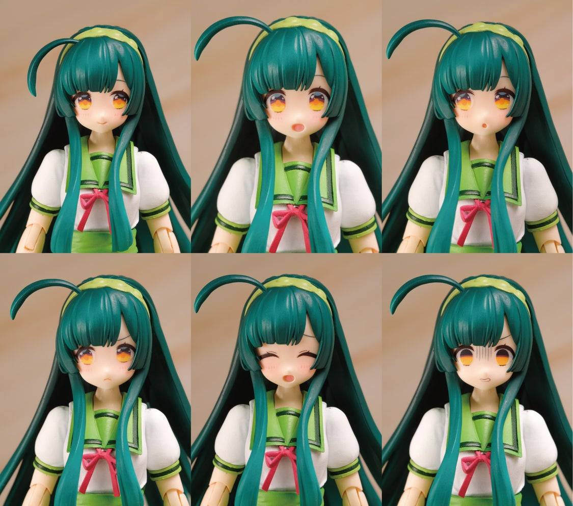 Plum Model Kits: Tohoku Zunko Zundamon Project - Set Plafia Tohoku Zunko