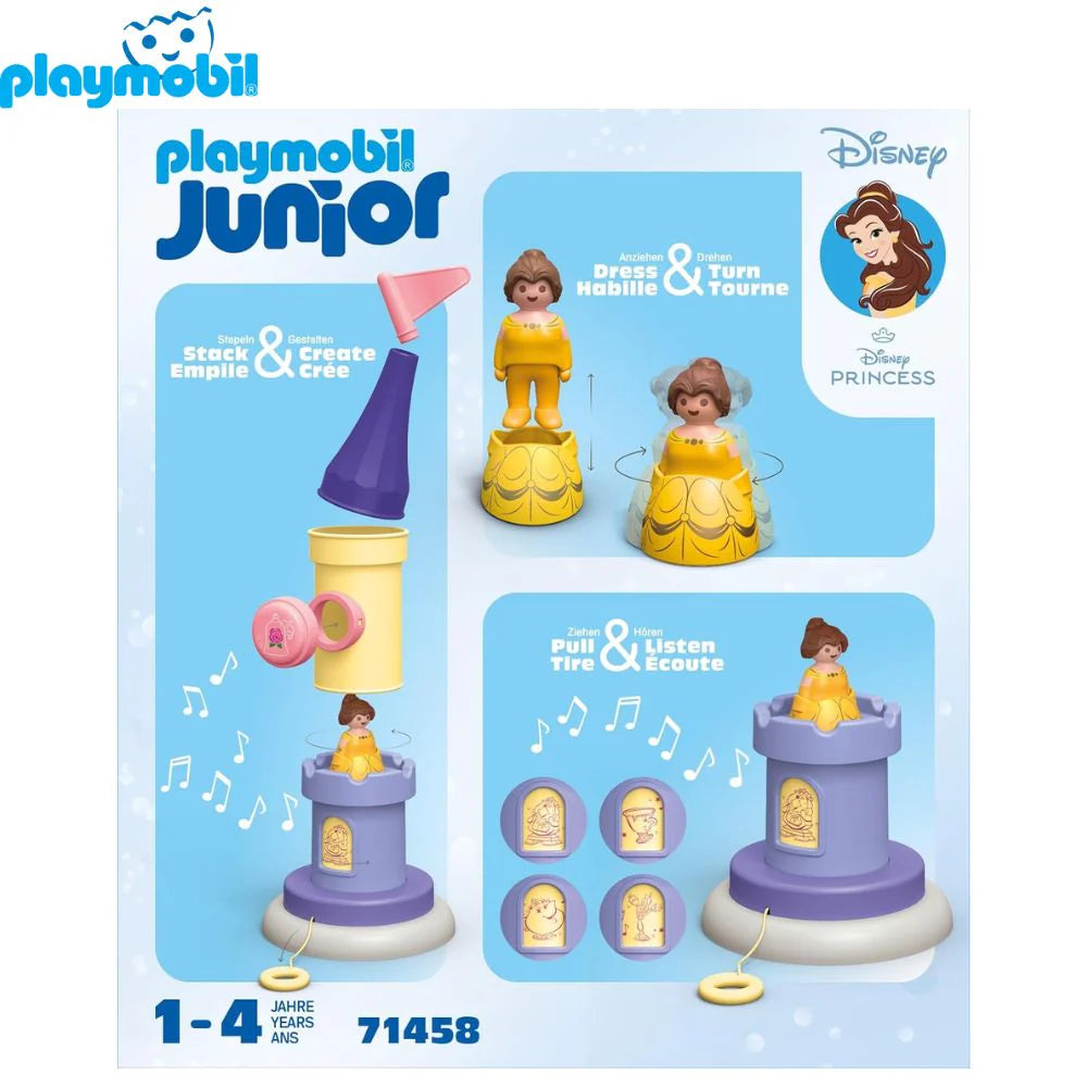 Playmobil 123 Disney: Caja de Musica de Bella 71458