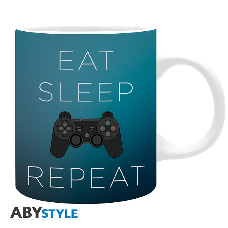 ABYstyle Taza De Ceramica: PlayStation - Eat Sleep Repeat 320 ml