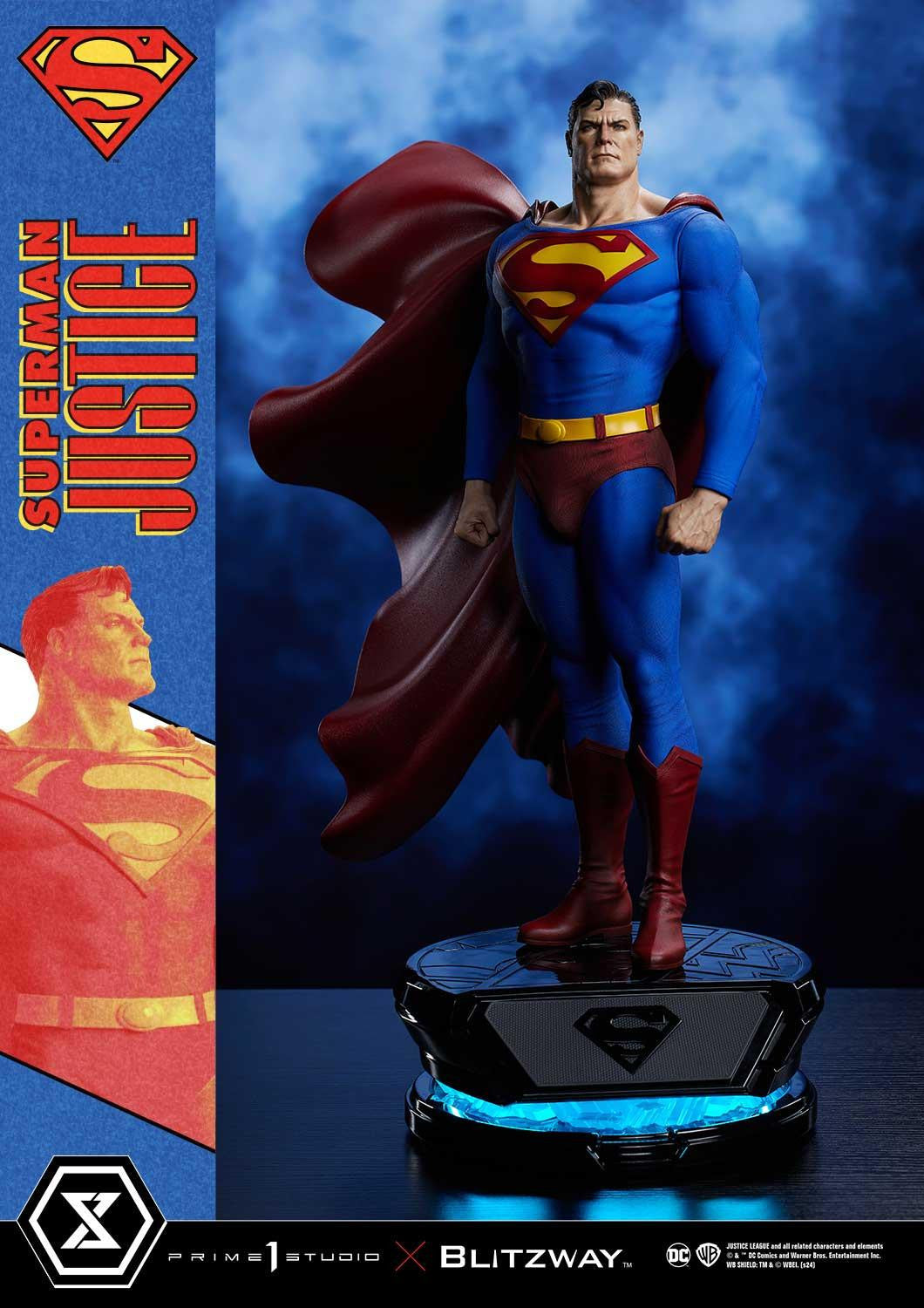 Prime 1 Studios Premium Masterline: Dc Comics Justice - Superman Escala 1/4