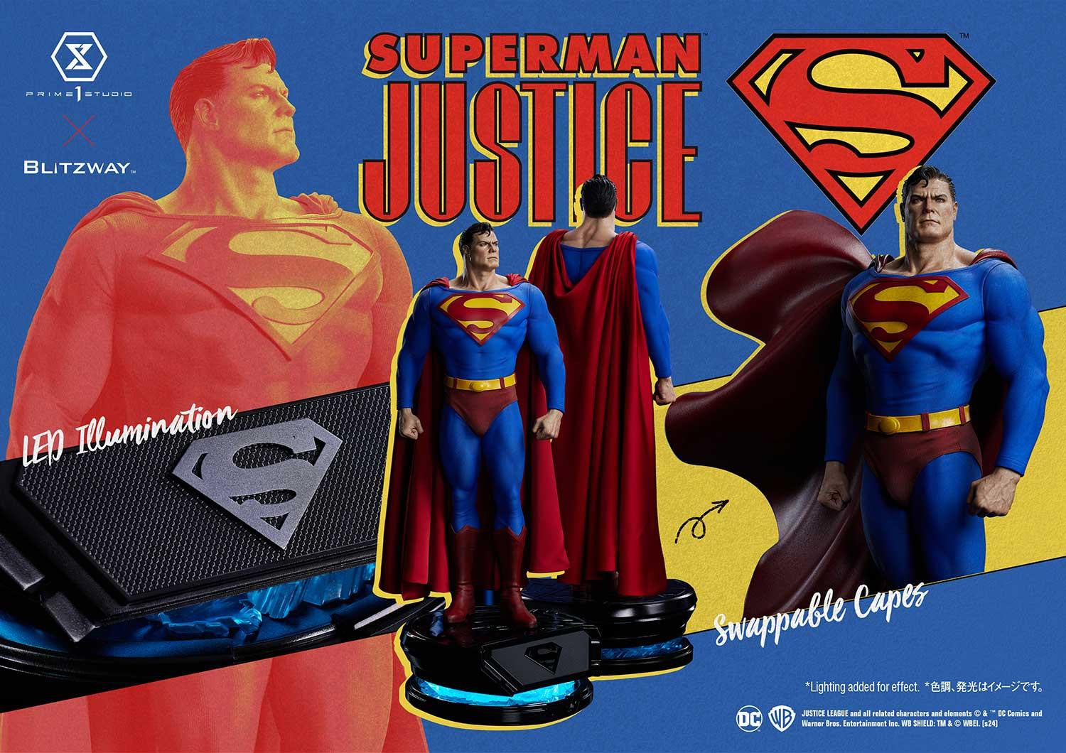 Prime 1 Studios Premium Masterline: Dc Comics Justice - Superman Escala 1/4