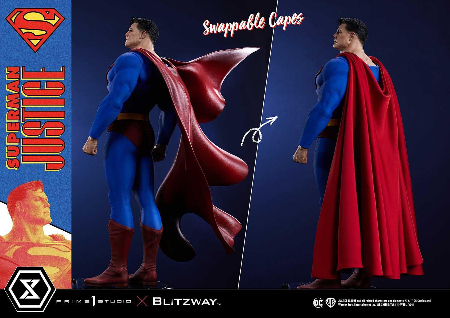 Prime 1 Studios Premium Masterline: Dc Comics Justice - Superman Escala 1/4