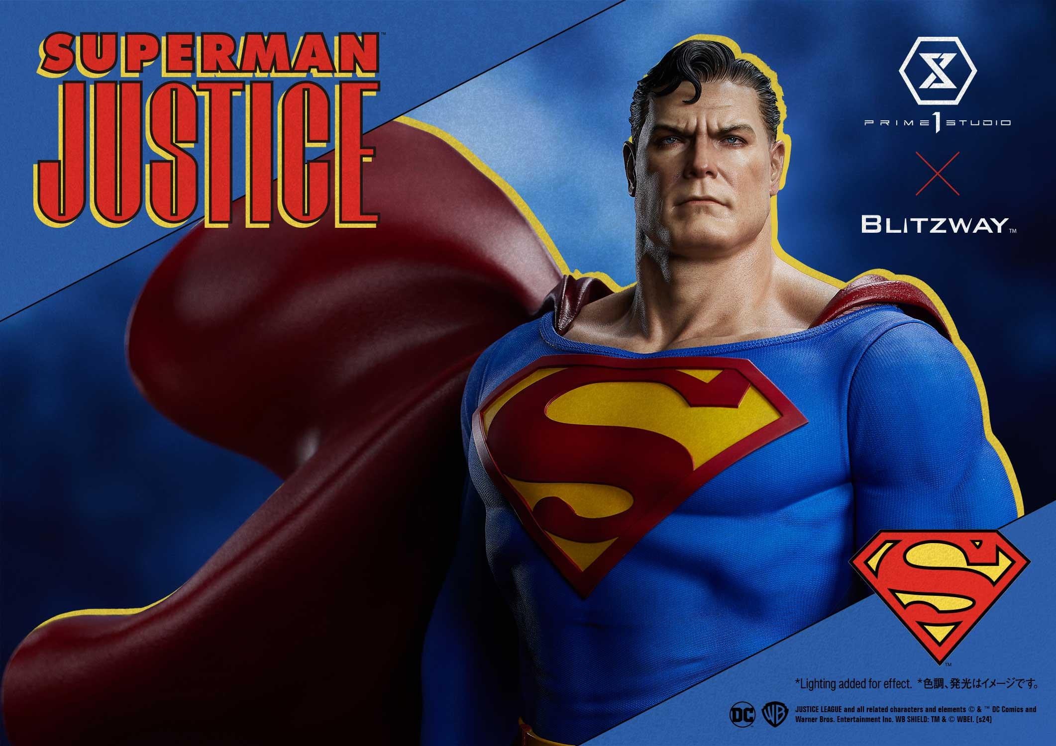 Prime 1 Studios Premium Masterline: Dc Comics Justice - Superman Escala 1/4