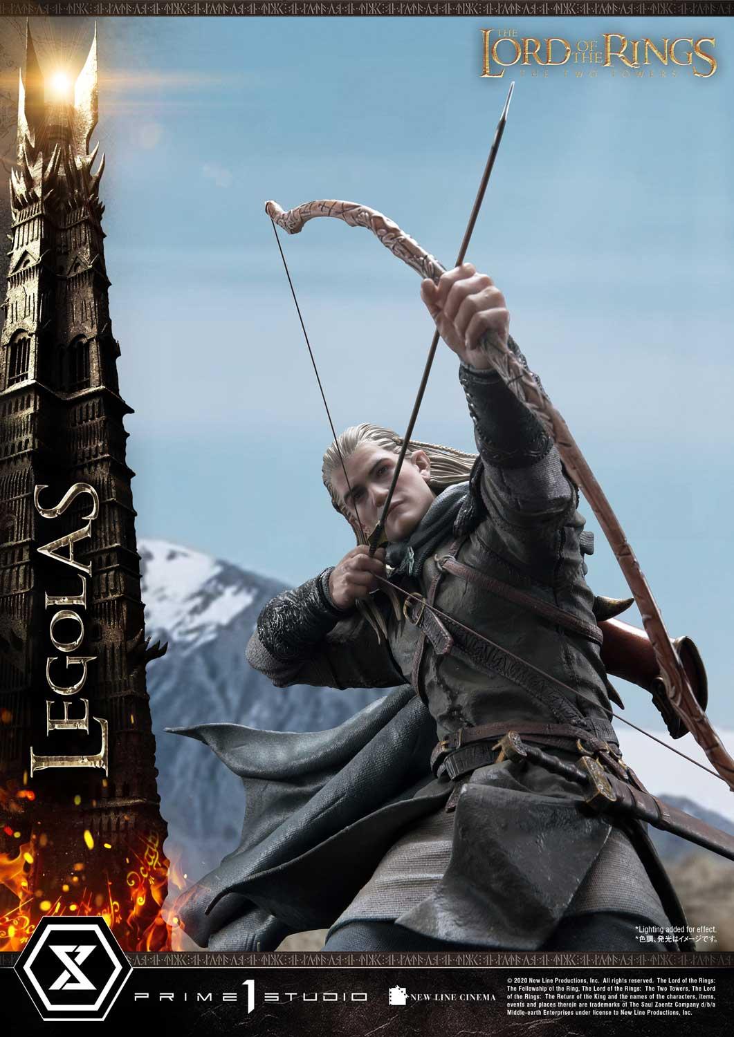 Prime 1 Studios Premium Masterline: The Lord Of The Rings The Two Towers - Legolas Escala 1/4