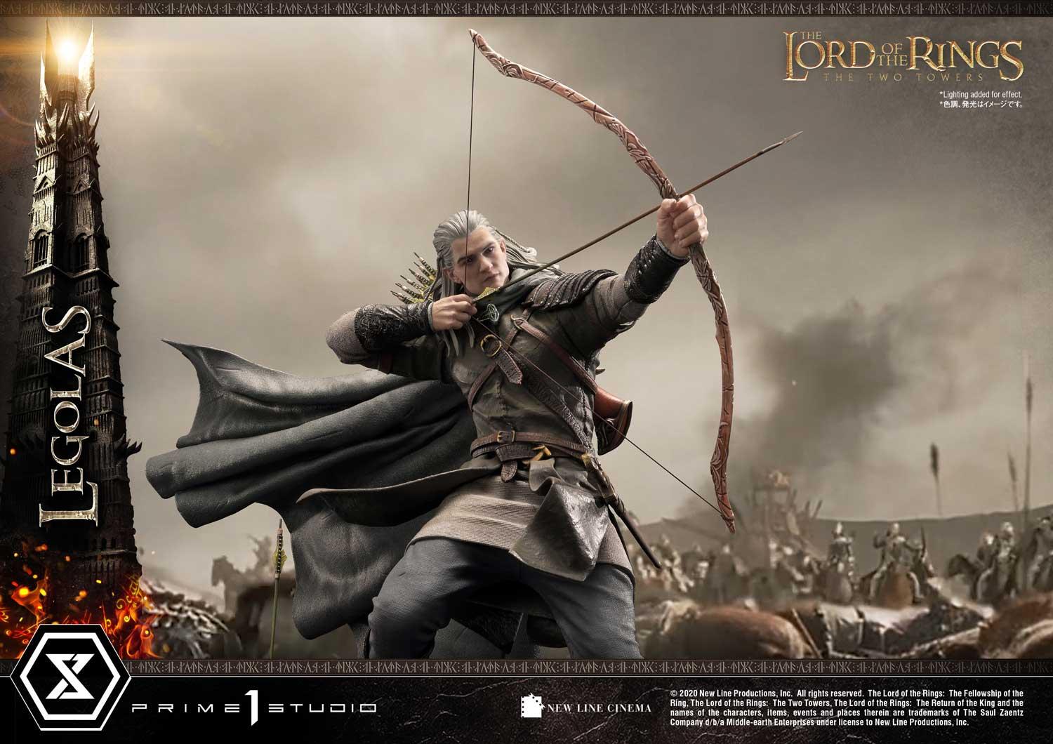 Prime 1 Studios Premium Masterline: The Lord Of The Rings The Two Towers - Legolas Escala 1/4