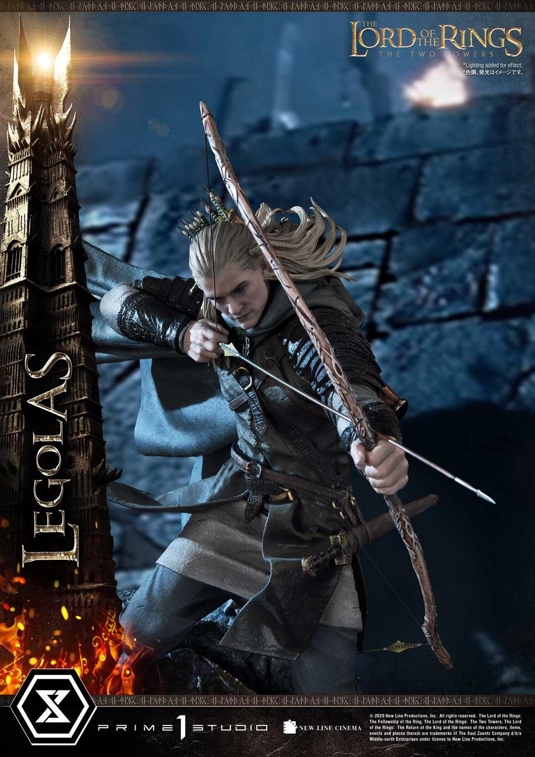 Prime 1 Studios Premium Masterline: The Lord Of The Rings The Two Towers - Legolas Escala 1/4