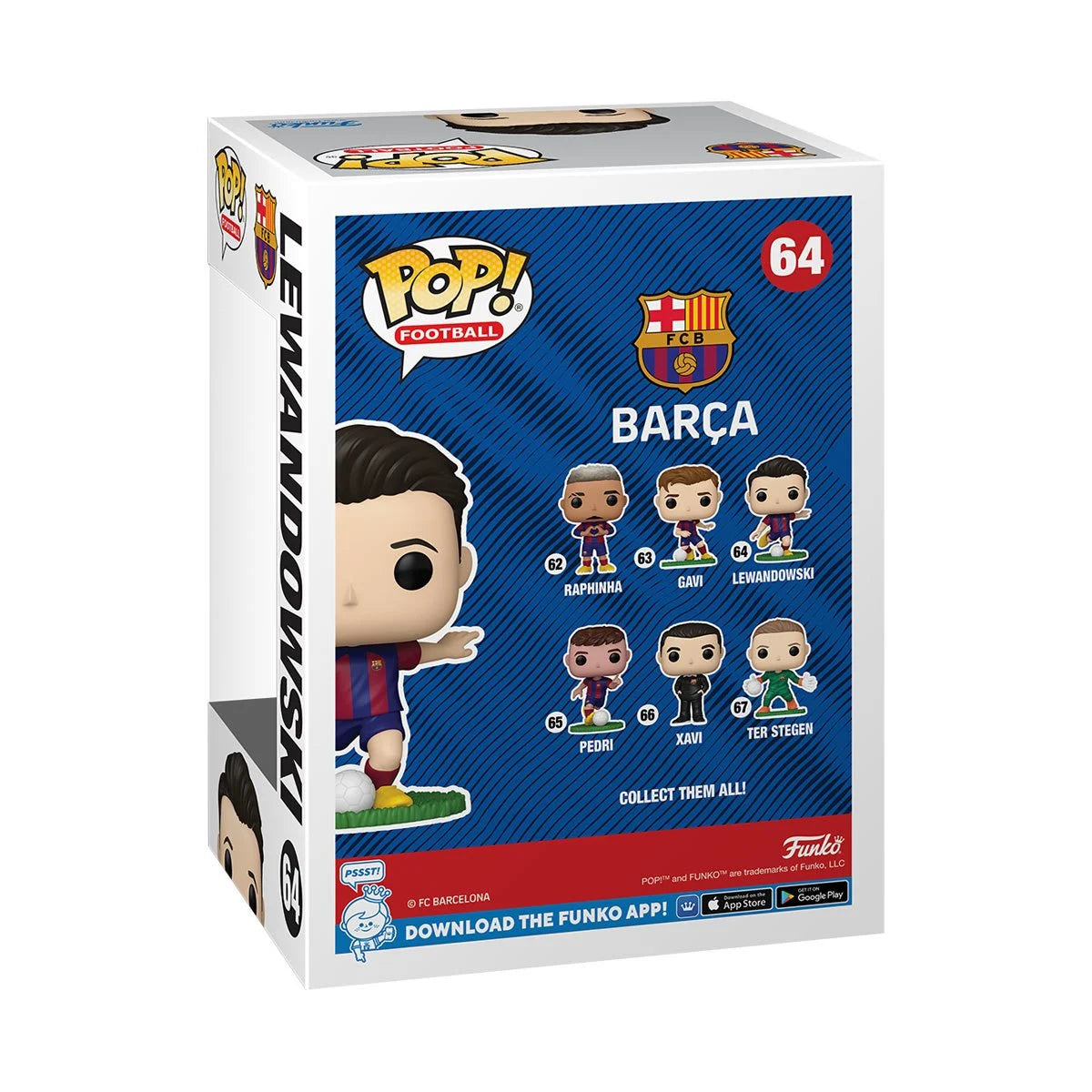 Funko Pop Football: Barcelona - Lewandowski