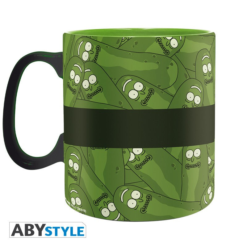 ABYstyle Taza De Ceramica: Rick and Morty- Pickle Rick 460 ml