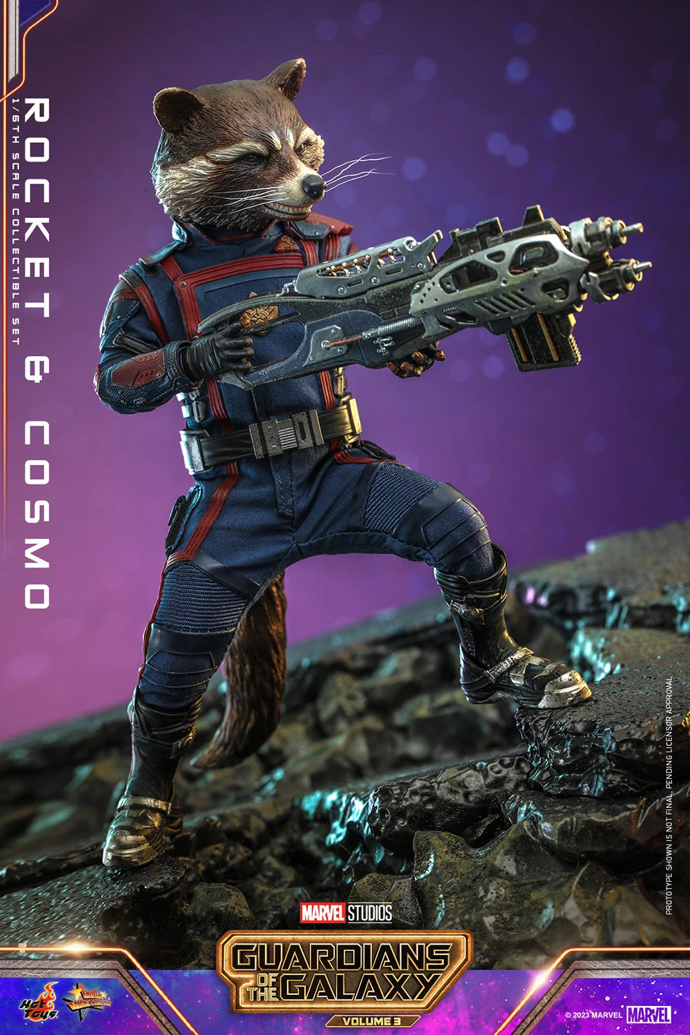 Hot Toys Movie Masterpiece Series: Marvel Guardianes De La Galaxia 3 - Rocket y Cosmo Escala 1/6