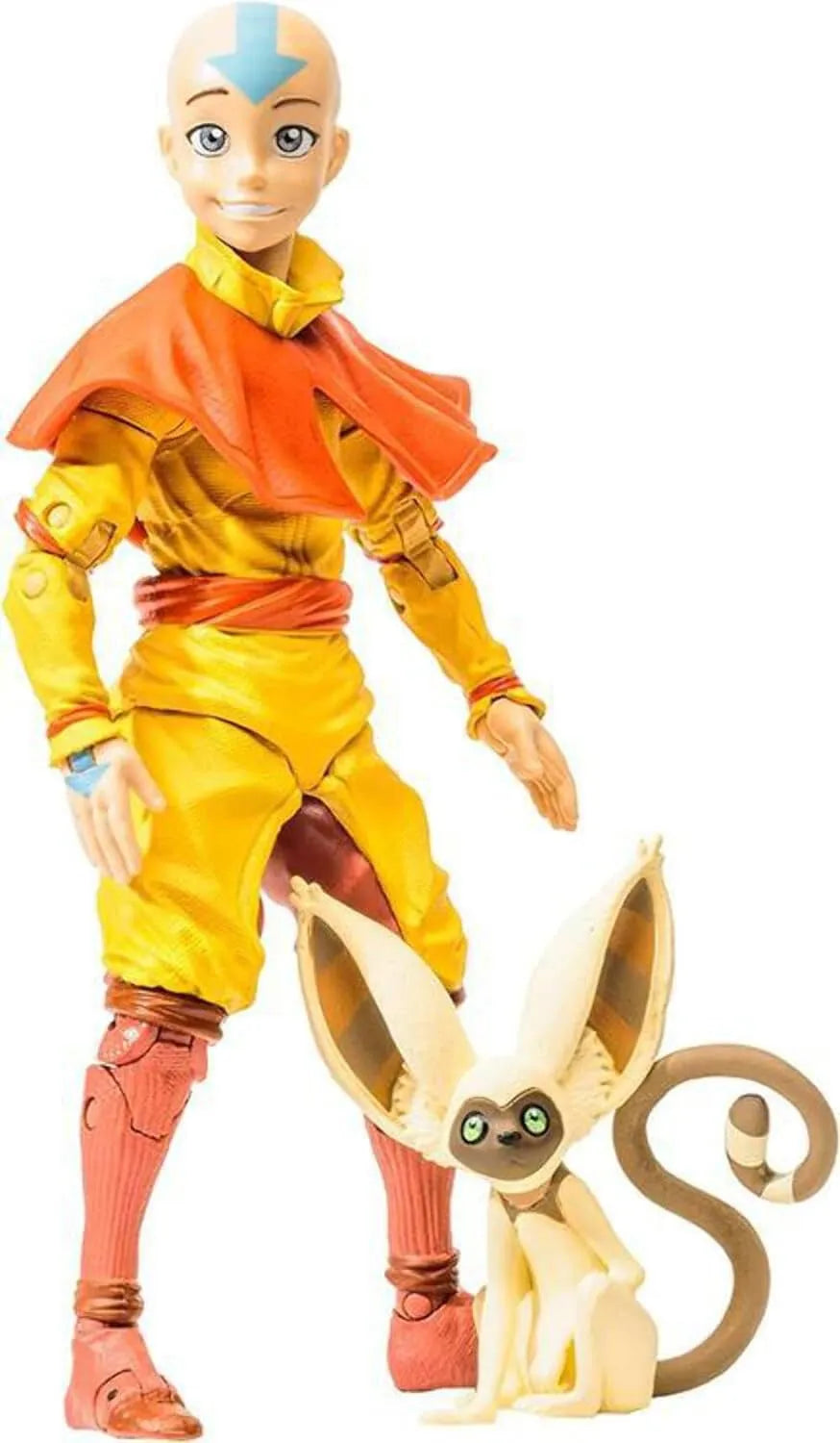 McFarlane Figura de Accion: Avatar El Ultimo Maestro Del Aire - Aang y Momo 7 pulgadas