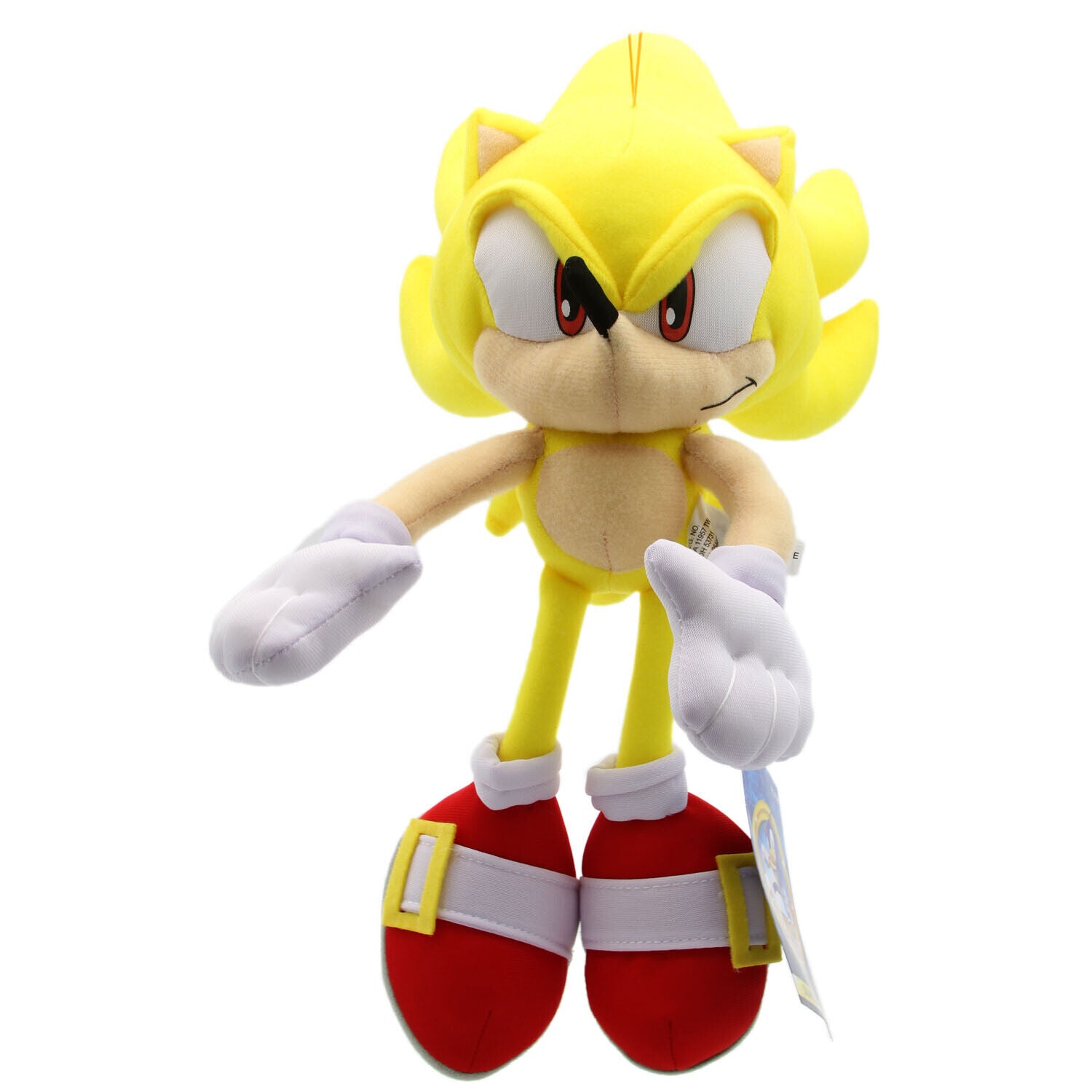 Great Eastern Plush: Sonic The Hedghog - Super Sonic Peluche 12 Pulgadas