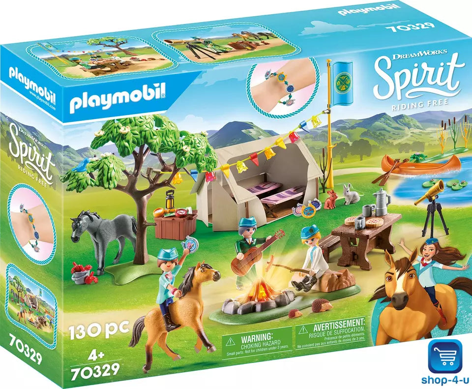 Playmobil Spirit: Campamento de Verano con Fortu y Spirit 70329