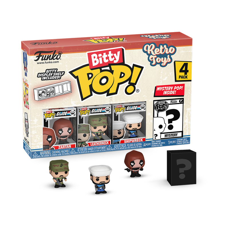 Funko Bitty Pop: Retro Toys - GI Joe 4 Pack