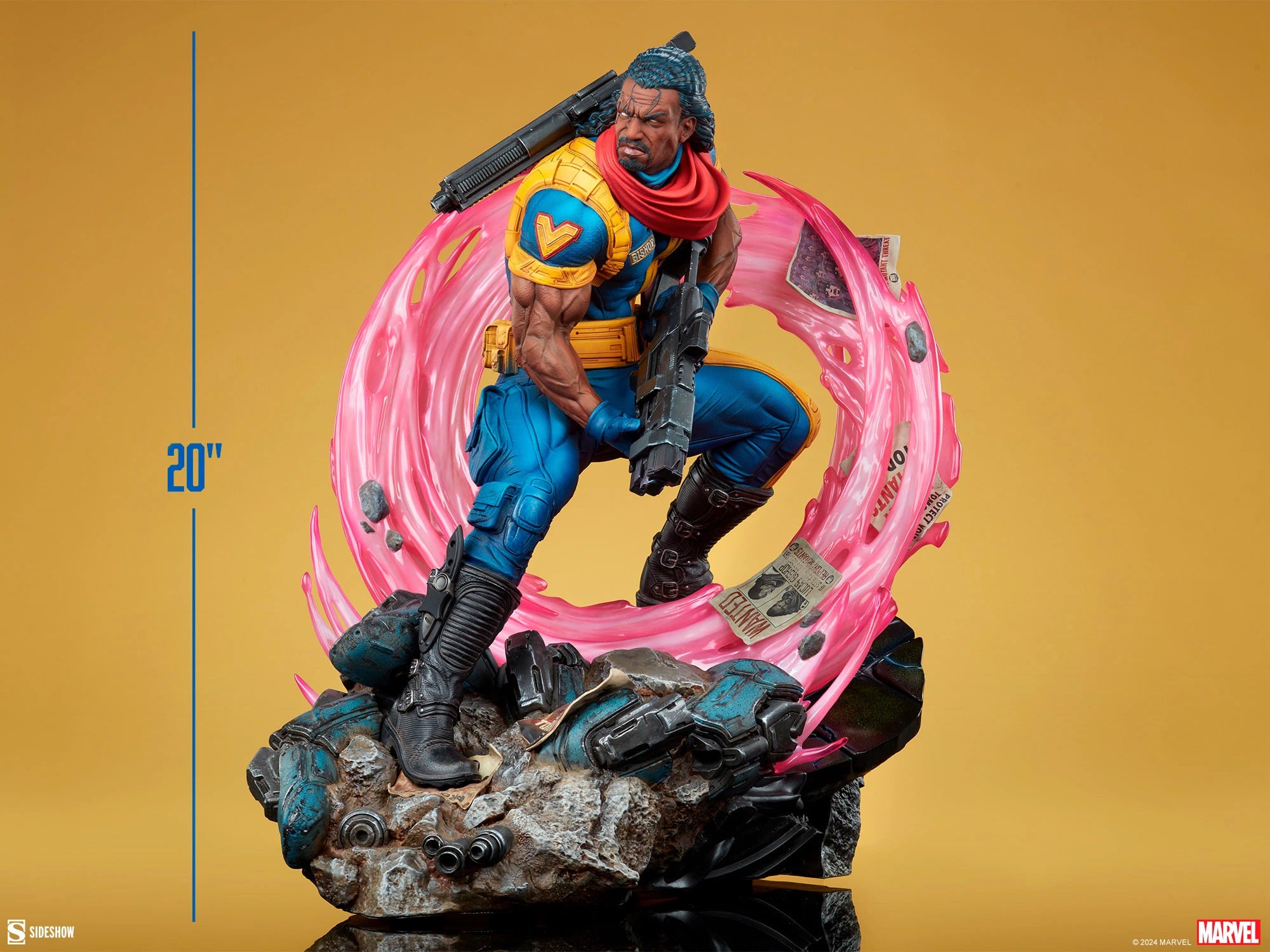 Sideshow Premium Format: Marvel X Men - Bishop: Future and Past 20 Pulgadas