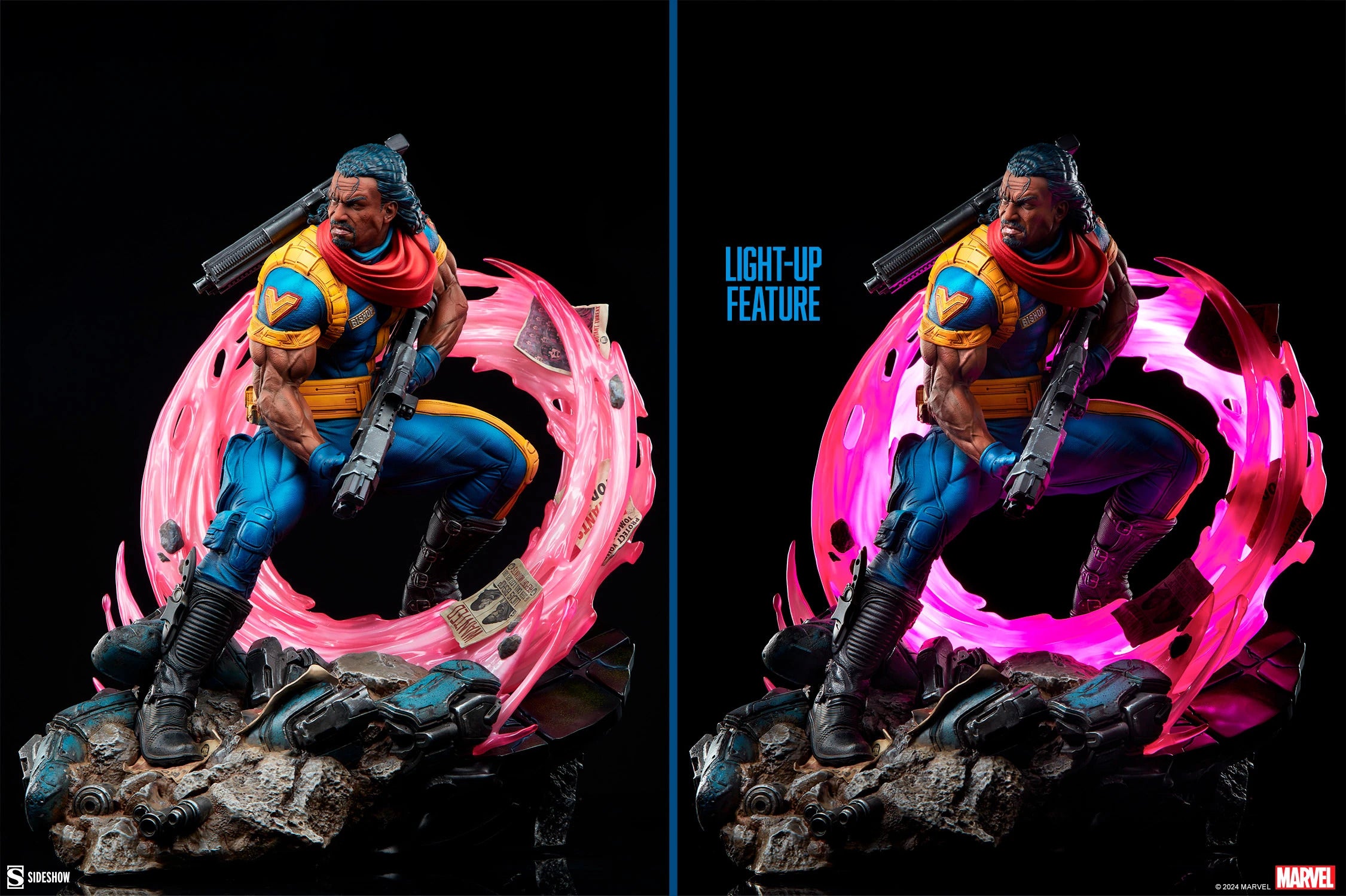 Sideshow Premium Format: Marvel X Men - Bishop: Future and Past 20 Pulgadas