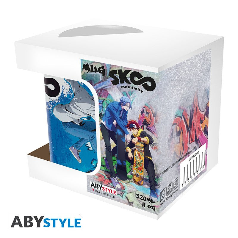 ABYstyle Taza De Ceramica: SK8 The Infinity - Reki y Langa 320 ml