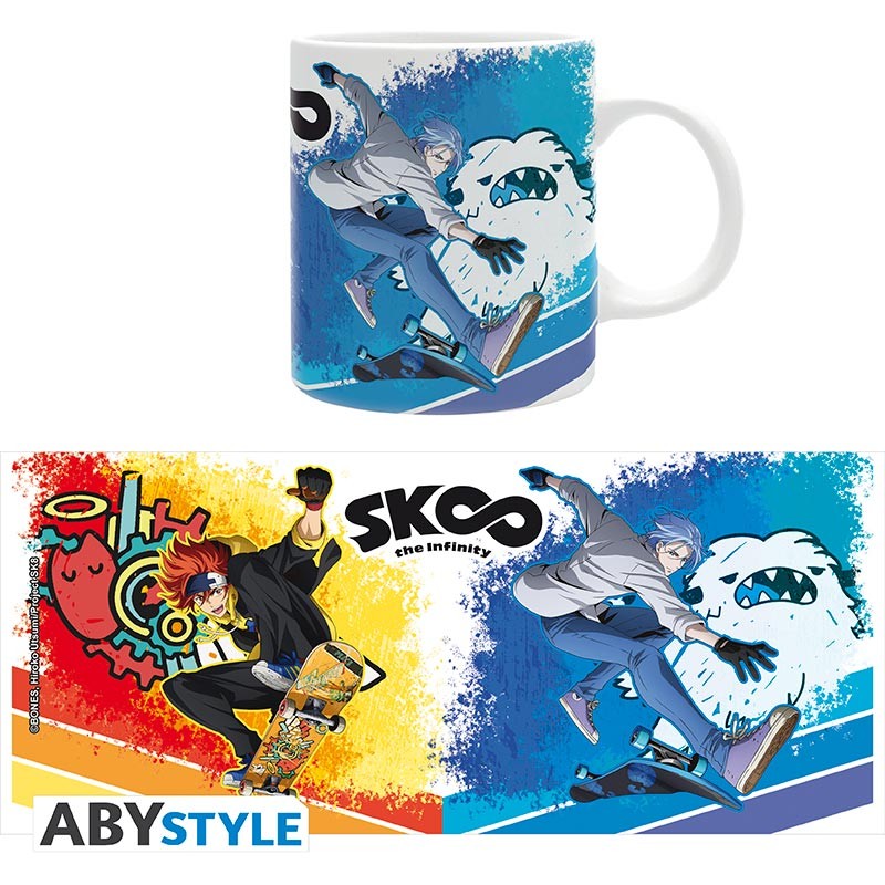 ABYstyle Taza De Ceramica: SK8 The Infinity - Reki y Langa 320 ml