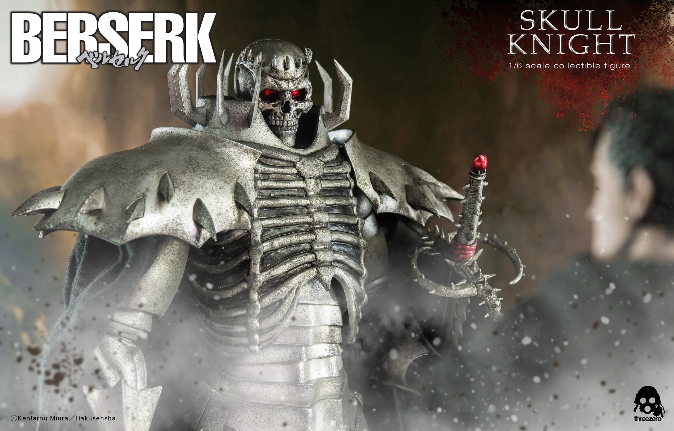 Threezero Collectible Figure: Berserk - Caballero Calavera Exclusivo Escala 1/6