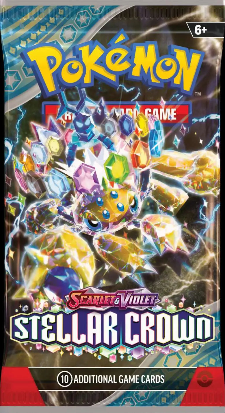 Pokemon TCG Scarlet & Violet: Stellar Crown - Booster En Ingles