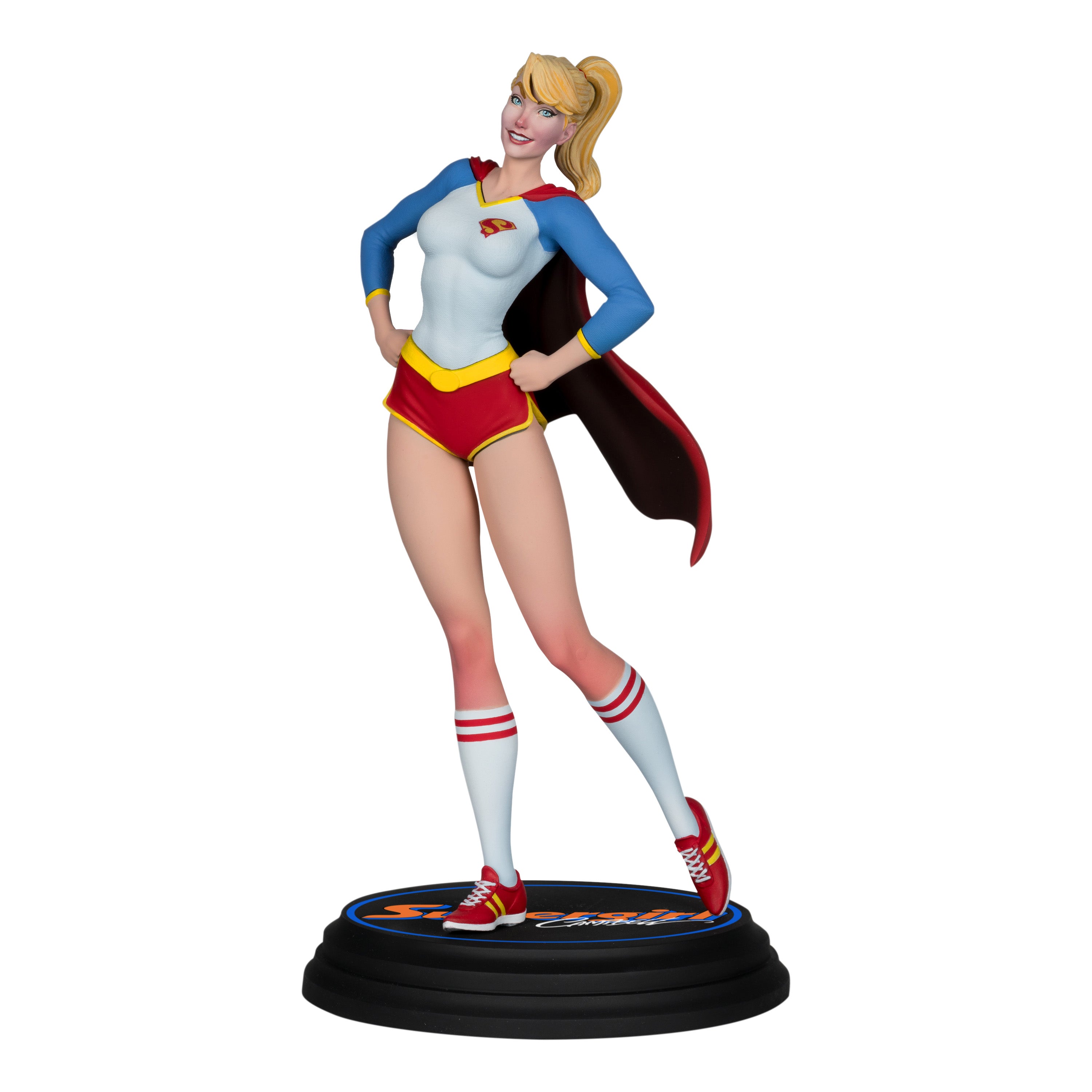 Mcfarlane Dc Direct: Dc Cover Girls - Supergirl By J Scott Campbell Resina Escala 1/8