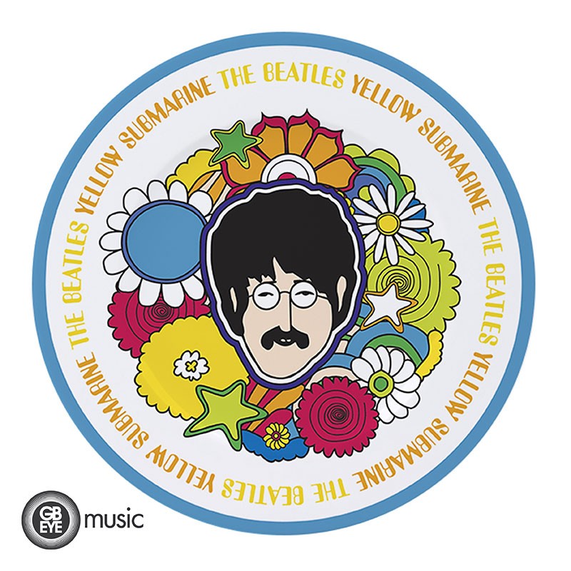 ABYstyle Platos De Porcelana: The Beatles Yellow Submarine - Set de Platos 4 Pack