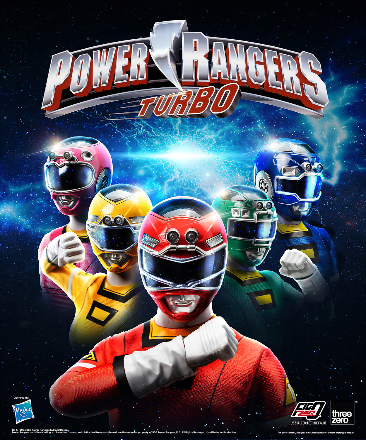 Threezero Figzero: Power Rangers Turbo - Pack Rangers