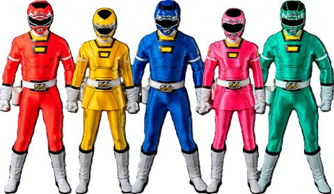 Threezero Figzero: Power Rangers Turbo - Pack Rangers