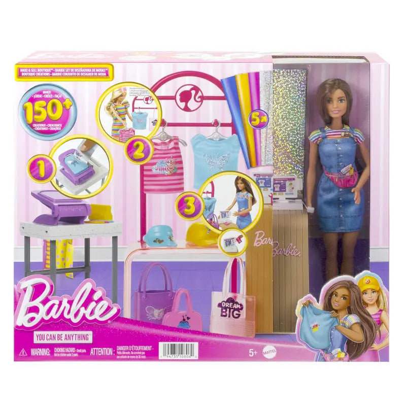 Barbie: Barbie Profesiones Set Dise√±adora De Modas