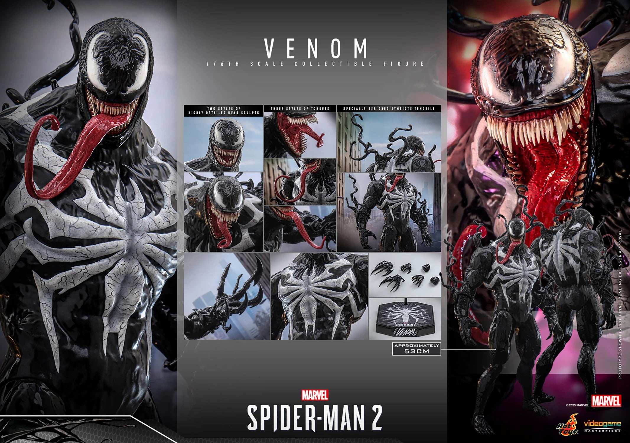 Hot Toys Videogame Masterpiece Series: Marvel Spider Man 2 - Venom Escala 1/6