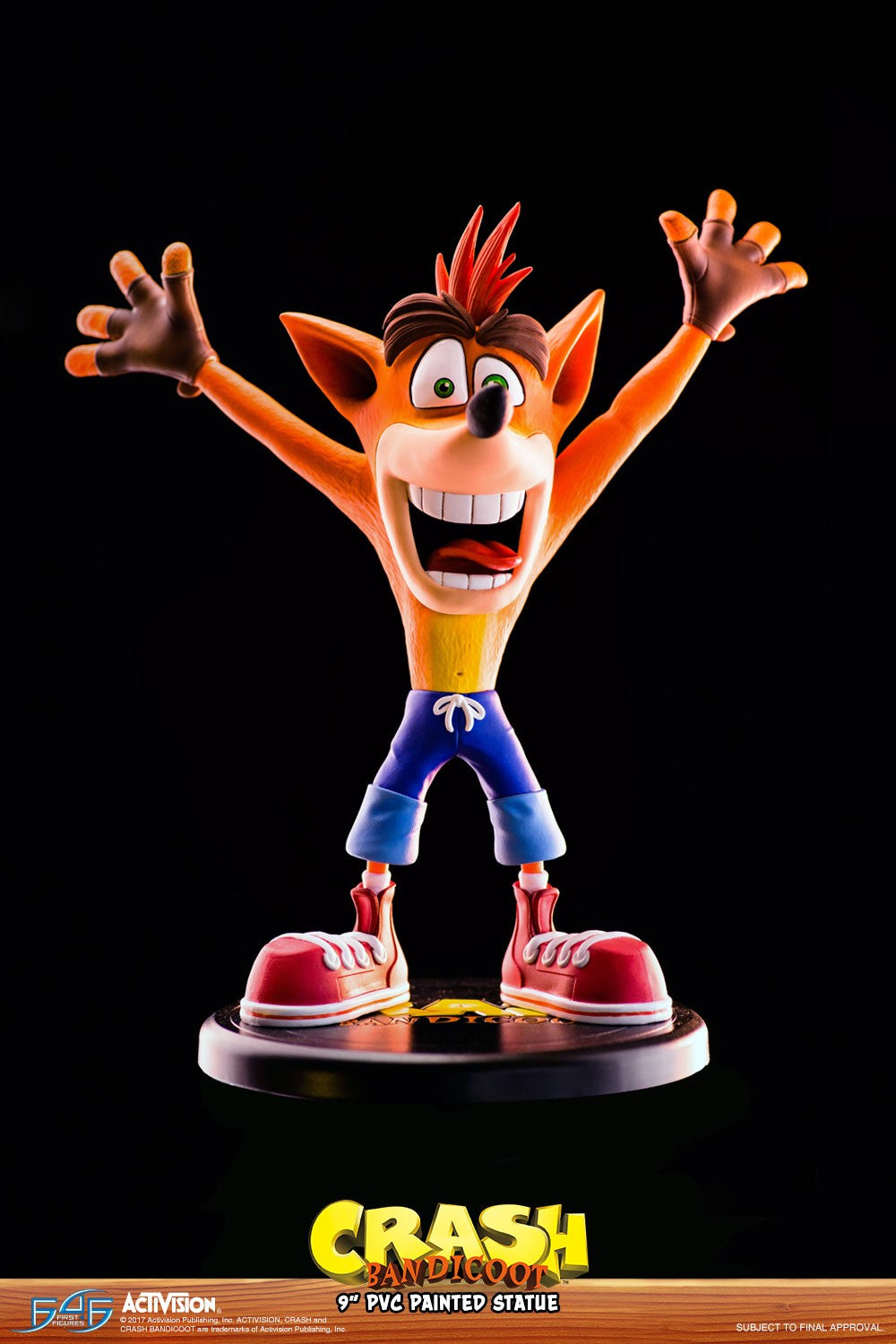 First 4 Figures: Crash Bandicoot - Crash 9 Pulgadas