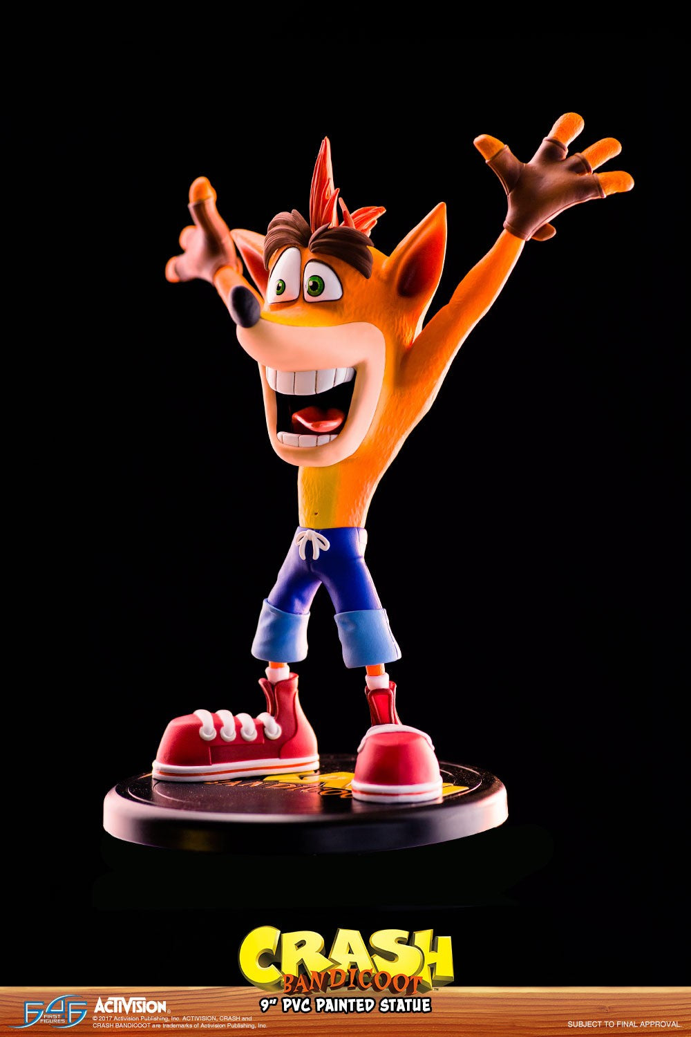 First 4 Figures: Crash Bandicoot - Crash 9 Pulgadas