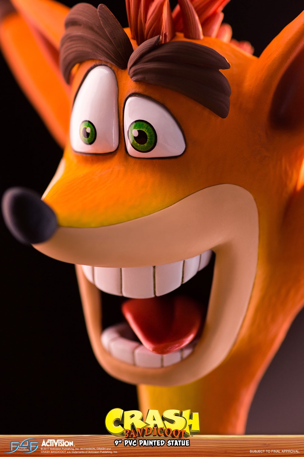 First 4 Figures: Crash Bandicoot - Crash 9 Pulgadas