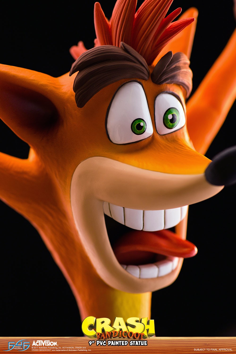 First 4 Figures: Crash Bandicoot - Crash 9 Pulgadas