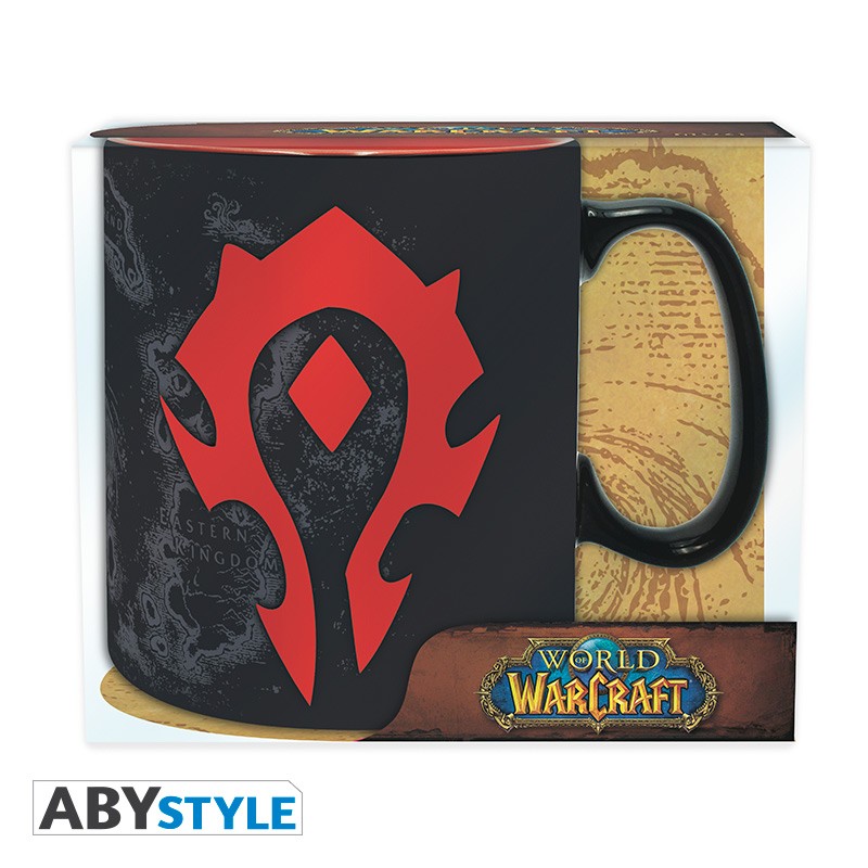 ABYstyle Taza De Ceramica: World of Warcraft - For The Horde 460 ml