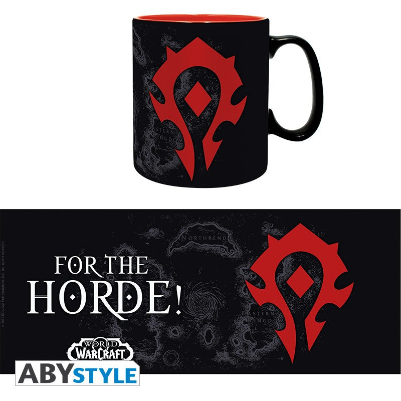 ABYstyle Taza De Ceramica: World of Warcraft - For The Horde 460 ml