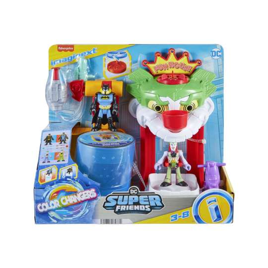 Fisher Price: Imaginext Dc Super Friends The Joker Y La Casa De La Risa