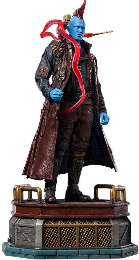 IRON Studios: Marvel Guardianes De La Galaxia - Yondu Y Groot Deluxe Exclusiva de la ComicCon Experience Escala 1/10