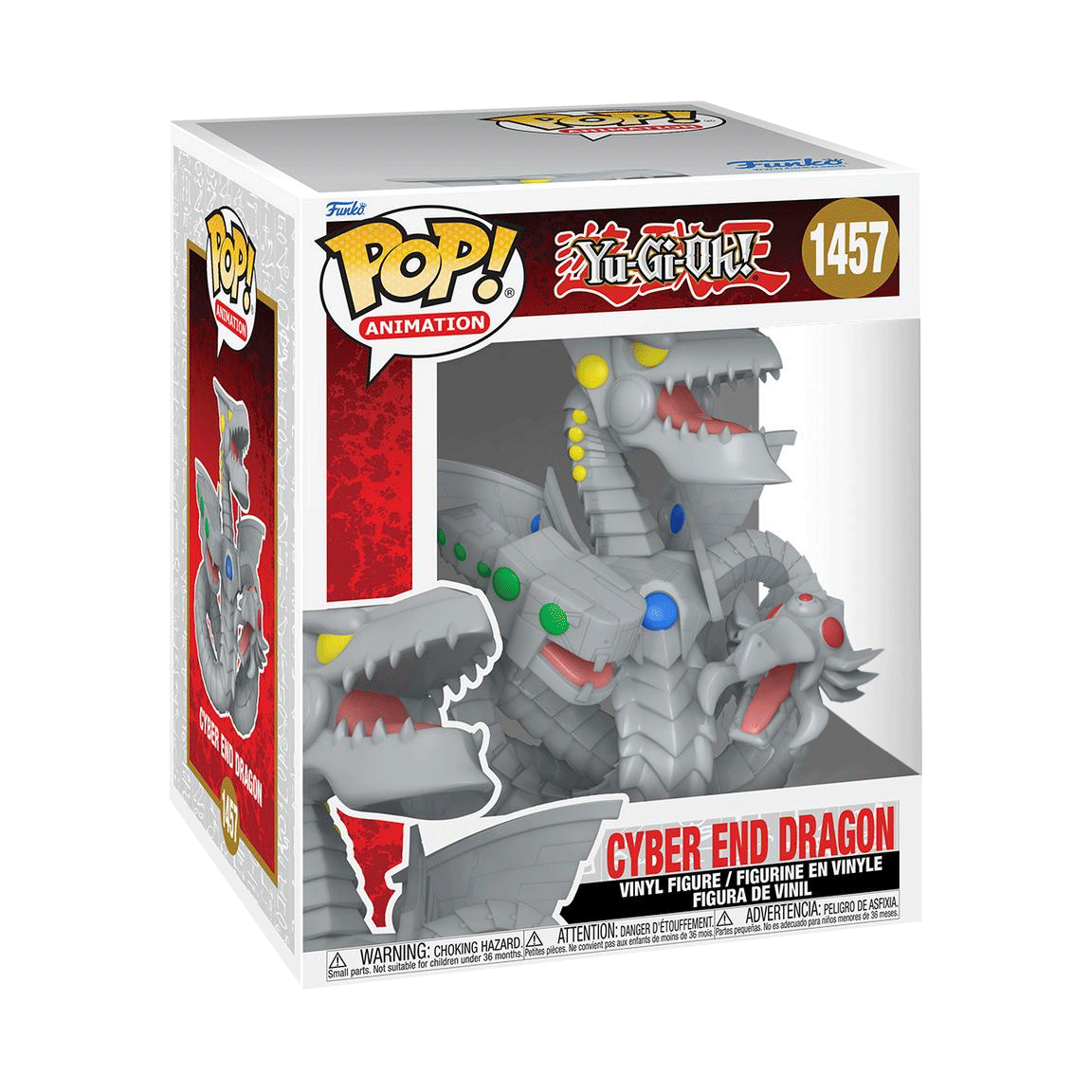 Funko Pop Super: Yu Gi Oh - Dragon Ciber Final 6 Pulgadas Exclusivo