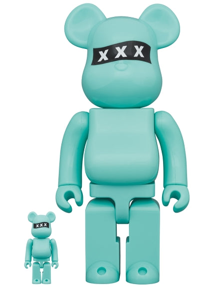 Medicom Toy Be@Rbrick: God Selection Xxx 10Th Anniversary 100% & 400%