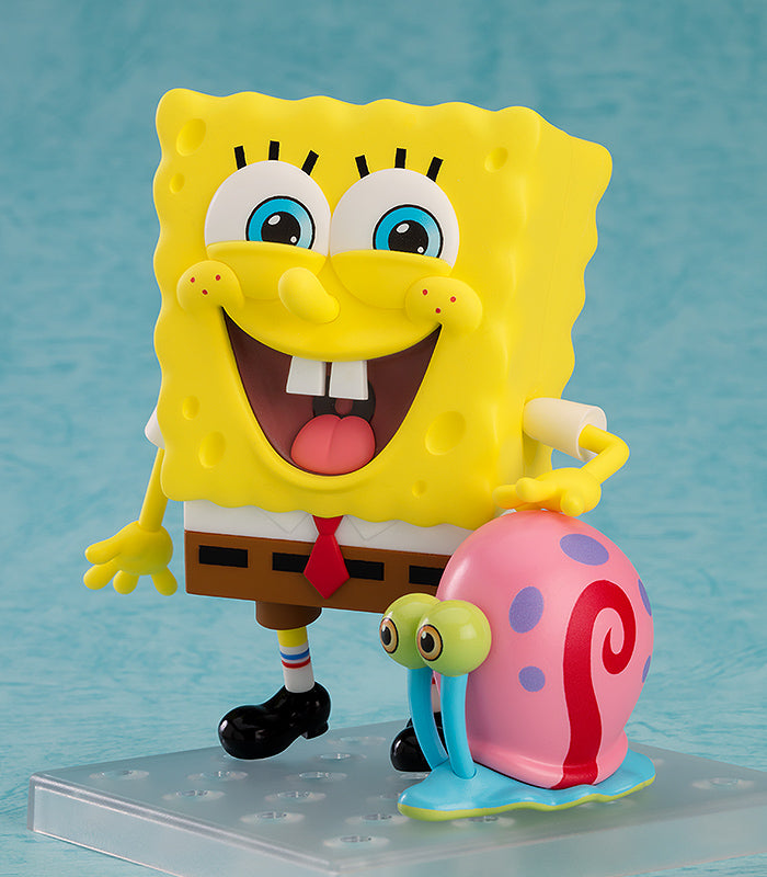 Good Smile Nendoroid: Bob Esponja - Bob Esponja Con Gary Exclusivo