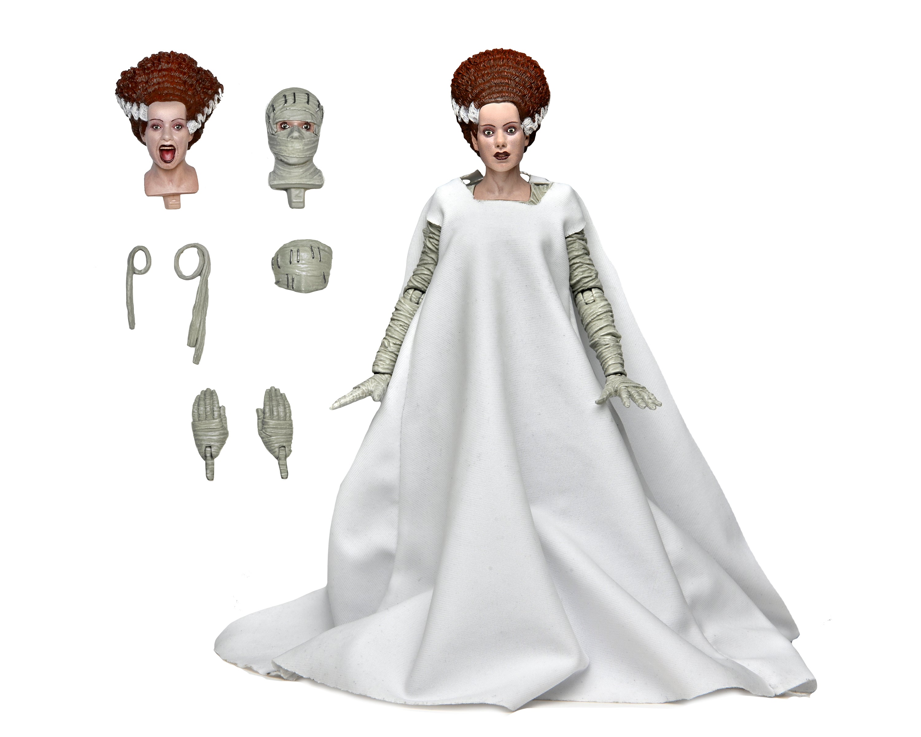 Neca Figura de Accion Ultimate: Universal Monster - La Novia De Frankenstein Color 7 Pulgadas