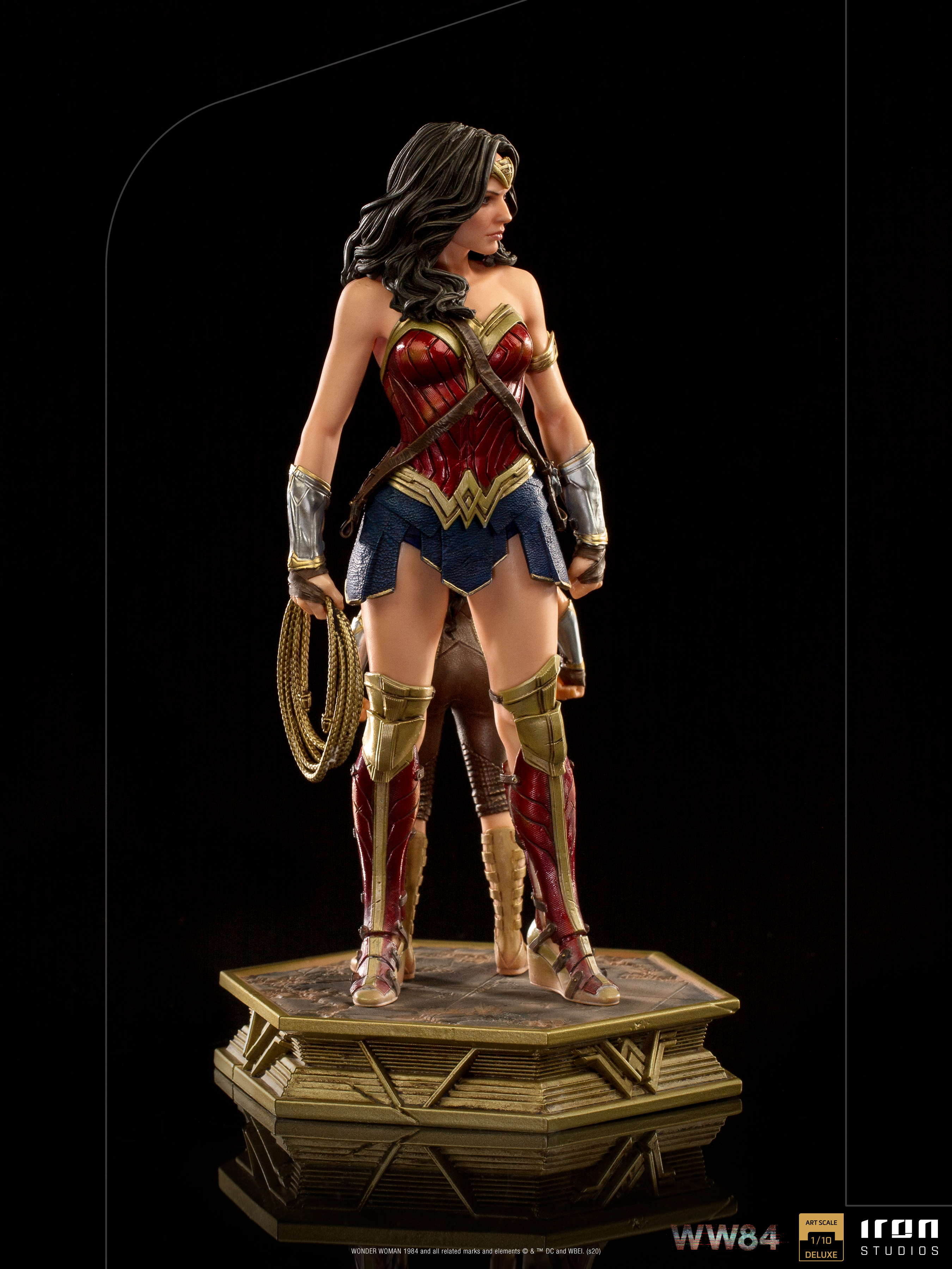 IRON Studios: DC WW84  - Wonder Woman y Diana Deluxe Escala de Arte 1/10