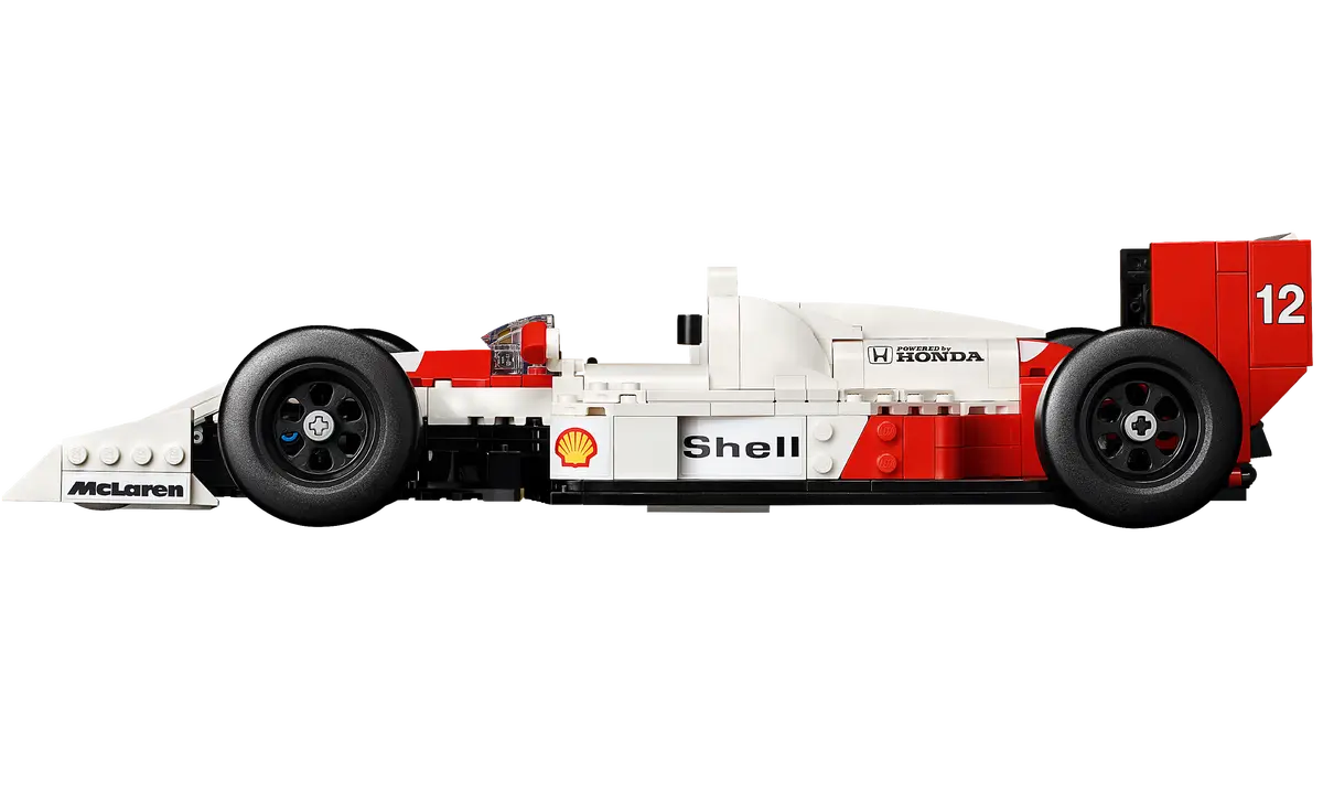 LEGO Icons McLaren MP4/4 y Ayrton Senna 10330