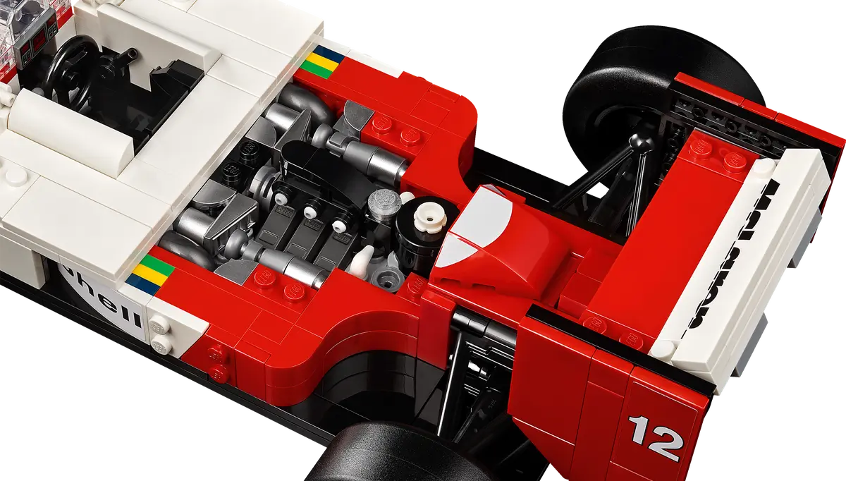 LEGO Icons McLaren MP4/4 y Ayrton Senna 10330