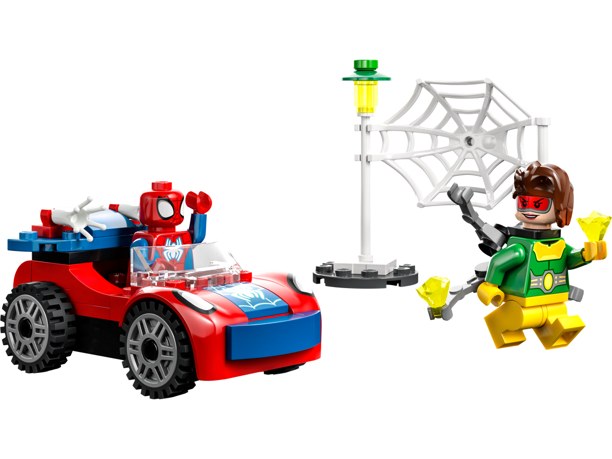 LEGO Marvel Spidey y su Super Equipo Coche de SpiderMan y Doc Ock 10789