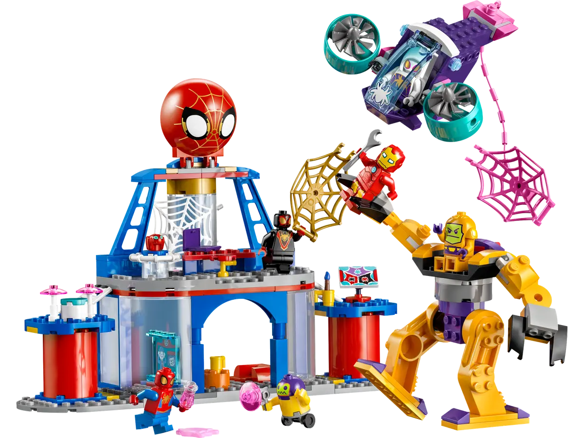 LEGO Marvel Spidey y su Super Equipo Cuartel General Aracnido del Equipo Spidey 10794