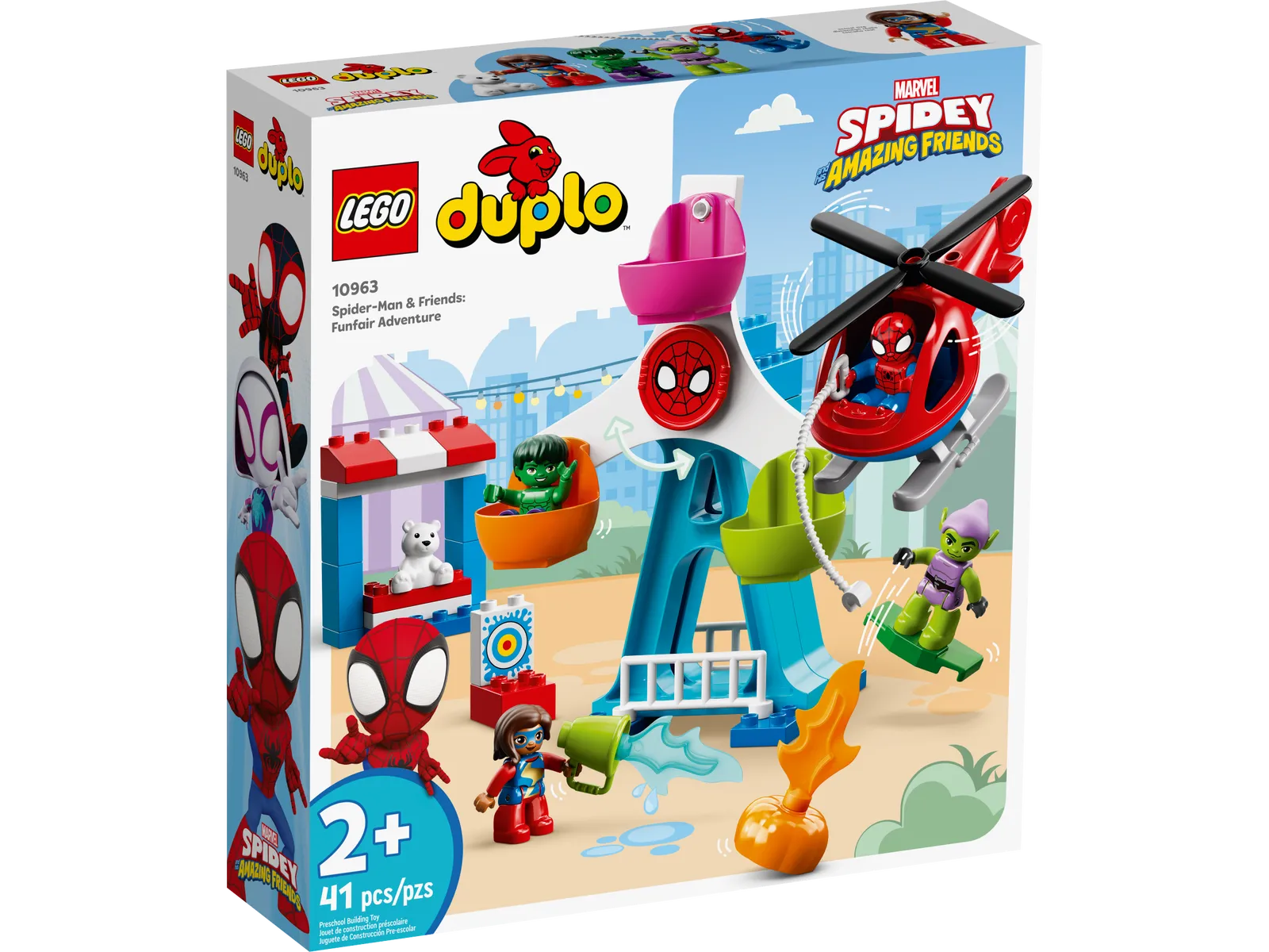 LEGO DUPLO Marvel SpiderMan y sus Amigos: Aventura en la Feria 10963