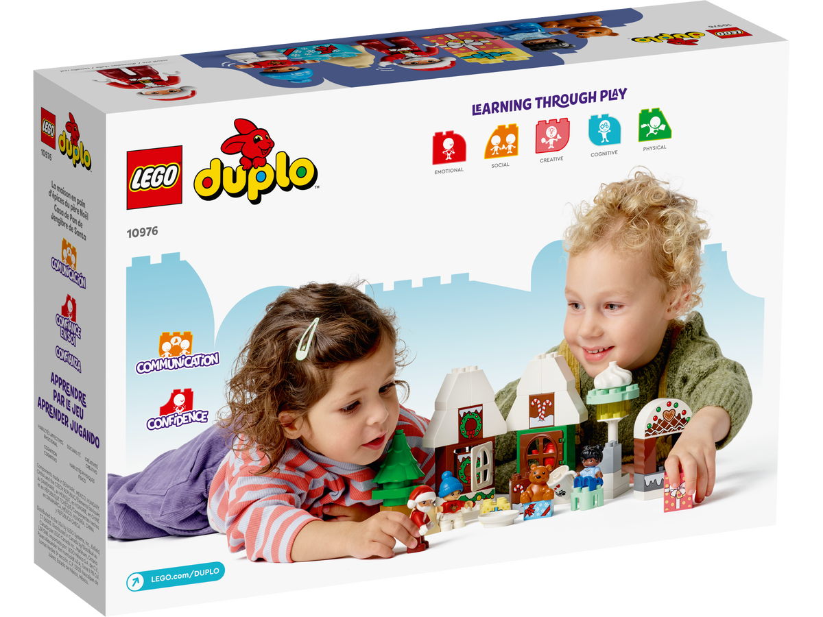 LEGO DUPLO Casa de Jengibre de Santa 10976