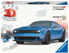 Ravensburger Rompecabezas 3D: Autos - Dodge Challenger SRT Hellcat Wideb 