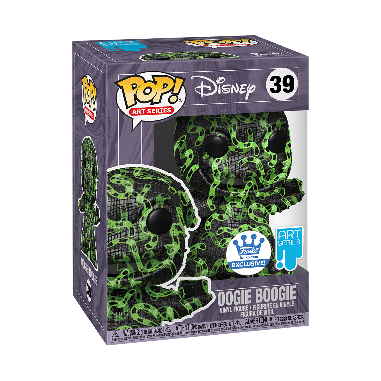 Funko Pop Disney: Mundo de Jack - Oogie Boogie Artist Series Exclusivo Funko Shop